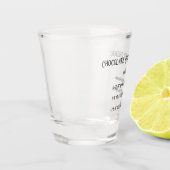 チョコレートカバーさくらんぼノベルティショットグラス ショットグラス (左)