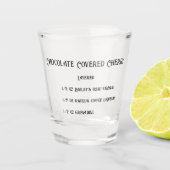 チョコレートカバーさくらんぼノベルティショットグラス ショットグラス (正面)