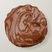 チョコレートカバー枕 ラウンドクッション (裏面)