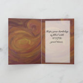 チョコレートカーメルスワール カード (内部)