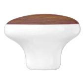 チョコレートカーメルスワール セラミックノブ (側面)