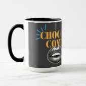 チョコレートキスブラックマグカップ マグカップ (左)