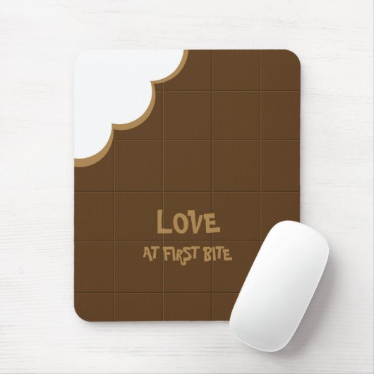 チョコレートキスマークのmousepad マウスパッド (マウス)