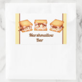 チョコレートキャッツ 長方形シール (バッグ)