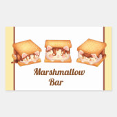 チョコレートキャッツ 長方形シール (正面)