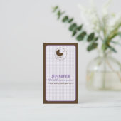 チョコレートキャリッジのママ通話カード:ラベンダー コーリングカード (スタンド正面)