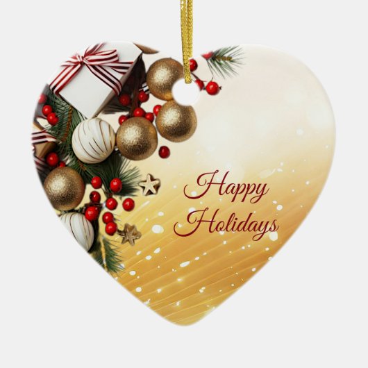 チョコレートキャンディオーナメント セラミックオーナメント (正面)