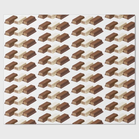 チョコレートキャンディギフトラップ任意の大事な行事 ラッピングペーパー (フラット)