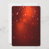 チョコレートキャンディクリスマスホリデー招待状 招待状 (裏面)