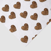チョコレートキャンディハート 薄葉紙 (詳細)
