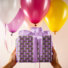 チョコレートキャンディバーギフト包装紙 ラッピングペーパー