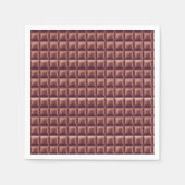 チョコレートキャンディバーパーティー スタンダードカクテルナプキン (正面)