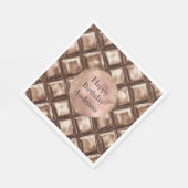 チョコレートキャンディバー スタンダードランチョンナプキン (角)