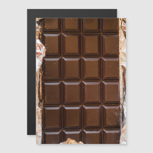 チョコレートキャンディバー マグネット招待状
