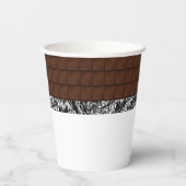 チョコレートキャンディバー 紙コップ (裏面)