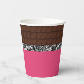 チョコレートキャンディバー 紙コップ (裏面)