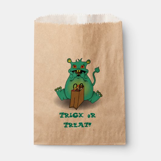 チョコレートキャンディモンスター フェイバーバッグ (正面)