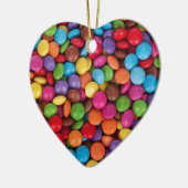 チョコレートキャンディレインボーカラー セラミックオーナメント (左)