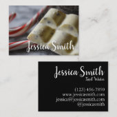 チョコレートキャンディーキースイーツフードライターパティシシェフ 名刺 (正面/裏面)