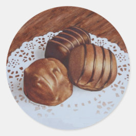 チョコレートキャンディーシール ラウンドシール