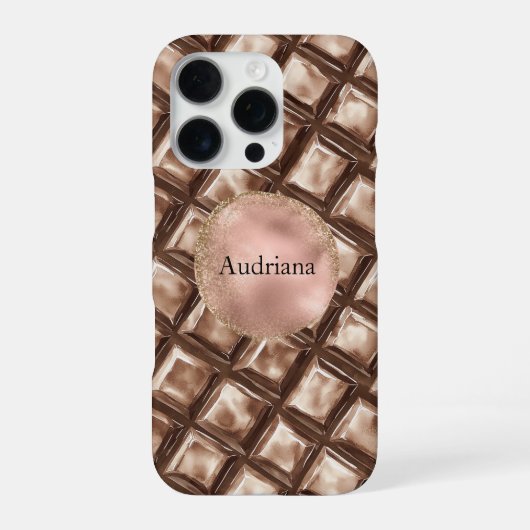 チョコレートキャンディーバー iPhoneケース (裏面)