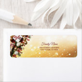 チョコレートキャンディ差出人住所ラベル ラベル (インサイチュ)