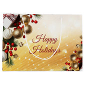 チョコレートキャンディ抱き枕 ラージペーパーバッグ (裏面)