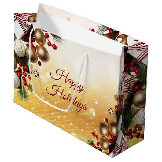 チョコレートキャンディ抱き枕 ラージペーパーバッグ (正面アングル)