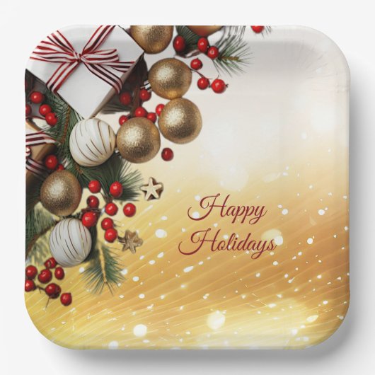 チョコレートキャンディ紙プレート ペーパープレート (正面)