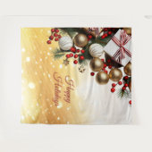 チョコレートキャンディ背景 タペストリー (正面(横))