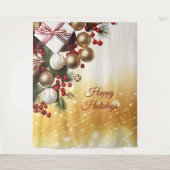 チョコレートキャンディ背景 タペストリー (正面)