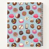 チョコレートキャンディ菓子カスタムレシピ ノートブック