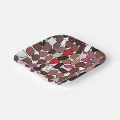 チョコレートキャンディ菓子誕生日パーティー ペーパープレート (傾斜あり)