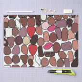 チョコレートキャンディ菓子誕生日 薄葉紙 (クラフト)