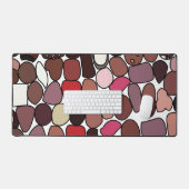 チョコレートキャンディ菓子 デスクマット (キーボード&マウス)