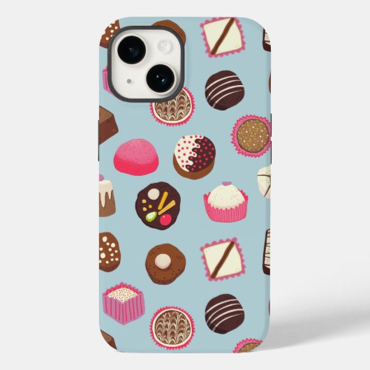 チョコレートキャンディ菓子 Case-Mate iPhoneケース (裏面)