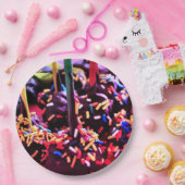 チョコレートキャンディ ペーパープレート (パーティー)