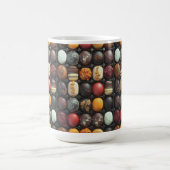 チョコレートキャンディ – 15オンス。マグ コーヒーマグカップ (中央)