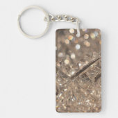チョコレートキーホルダーの水晶 キーホルダー (正面)