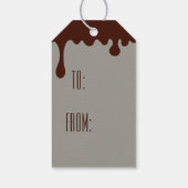 チョコレートギフトラベル ギフトタグ (裏面)