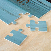 チョコレートクッキーファンシーお誕生日ケーキキャンドル ジグソーパズル (側面)