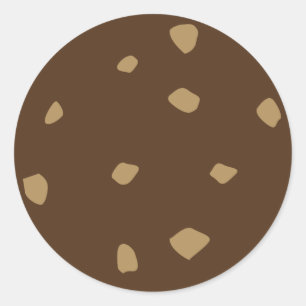 チョコレートクッキー ラウンドシール
