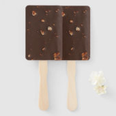 チョコレートクランチアイスクリームバー ハンドファン (正面&裏面)