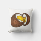 チョコレートクリームクリーム卵イースターキャンディ クッション (正面)