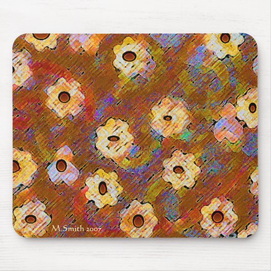 チョコレートクリーム色の夏(Rahat第6) マウスパッド (正面)