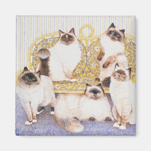 チョコレートクリーム マグネット (正面)