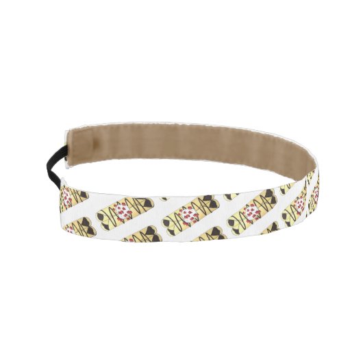 チョコレートクレープパンケーキフランスフランスのフードクレープ アスレチックヘッドバンド (左)