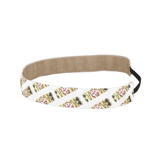 チョコレートクレープパンケーキフランスフランスのフードクレープ アスレチックヘッドバンド (右)