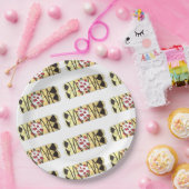 チョコレートクレープパンケーキフランスフランスのフードクレープ ペーパープレート (パーティー)