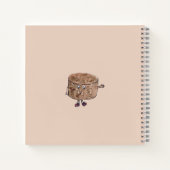 チョコレートケおもしろいーキ引用文 ノートブック (裏面)